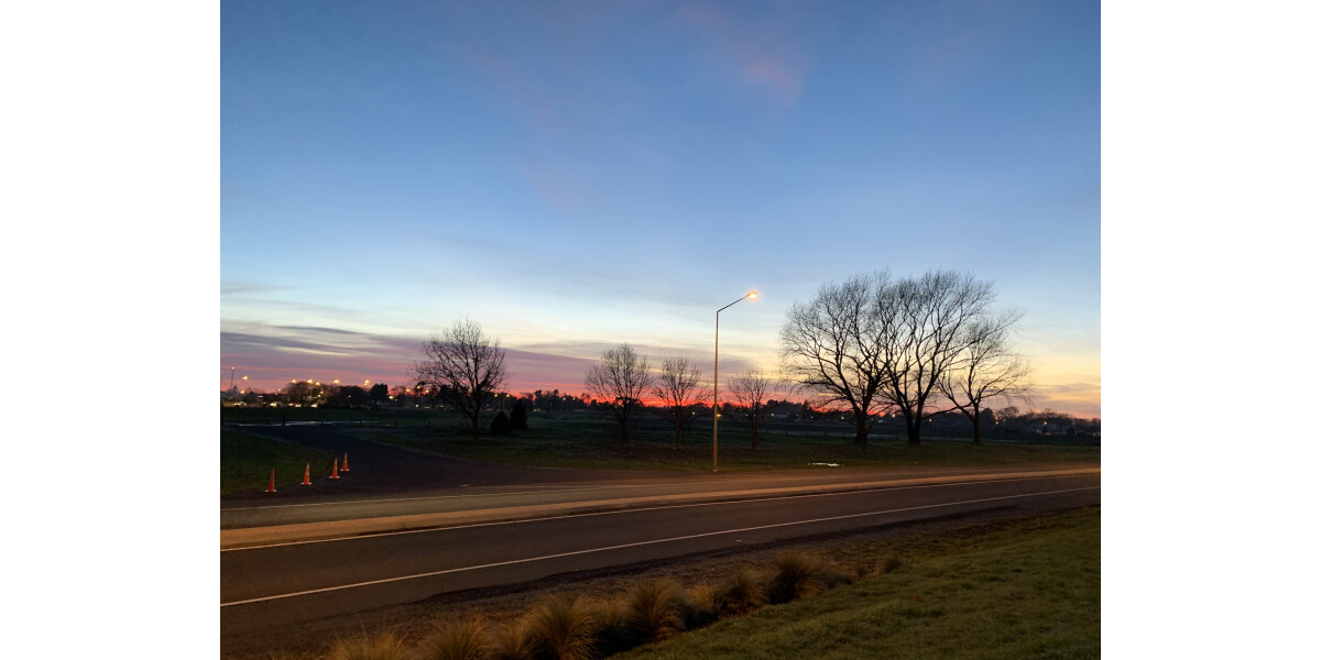 Red sky discoverywall.nz