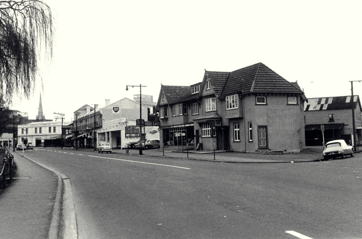 Oxford Terrace Opposite St Michael S Church Discoverywall Nz