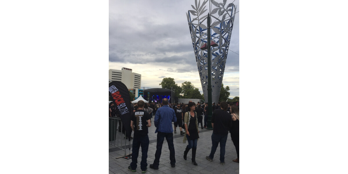 Concert In Cathedral Square Discoverywall Nz