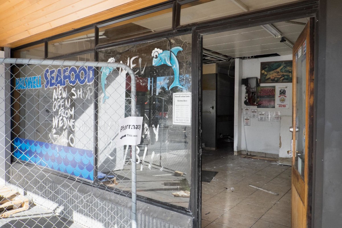 Former Halswell Seafood Centre Prior To Demolition Discoverywall Nz