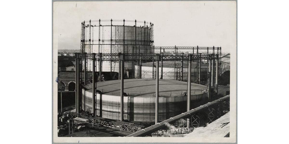 Christchurch Gasworks gasholders discoverywall.nz