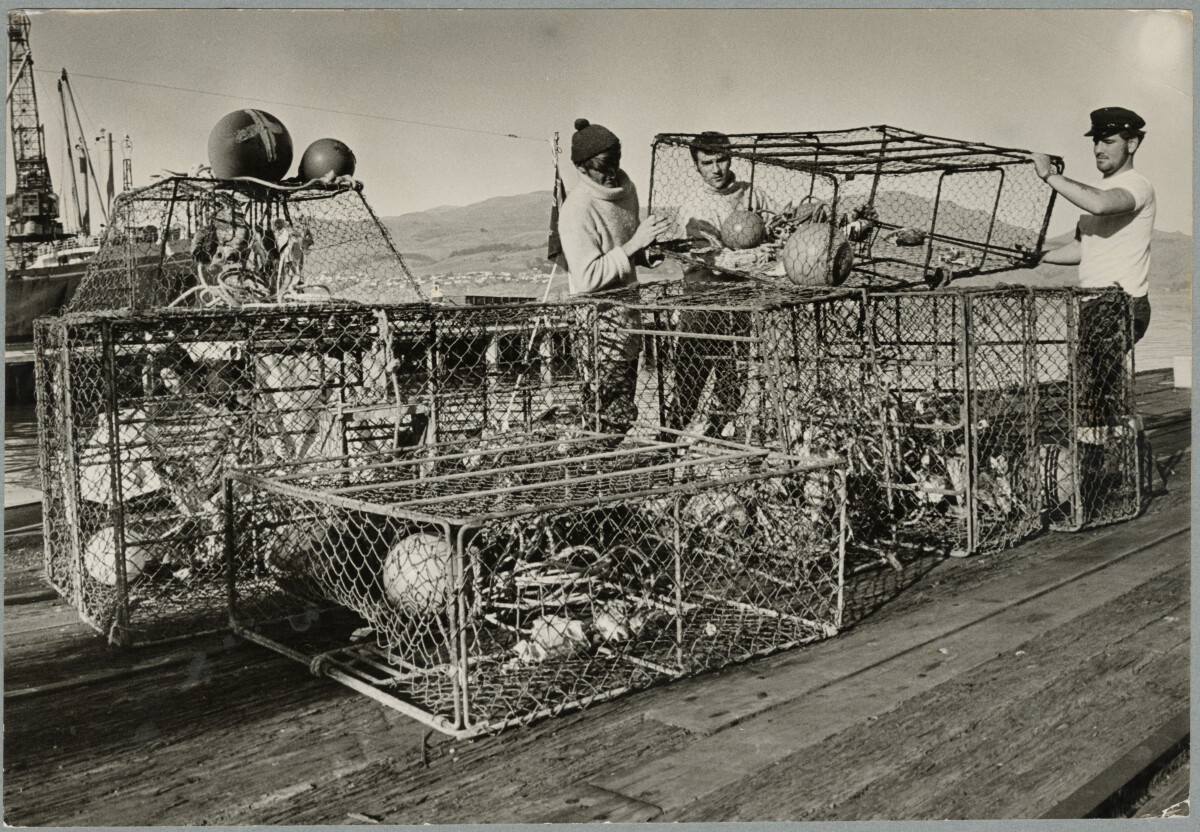 Confiscated crayfish traps