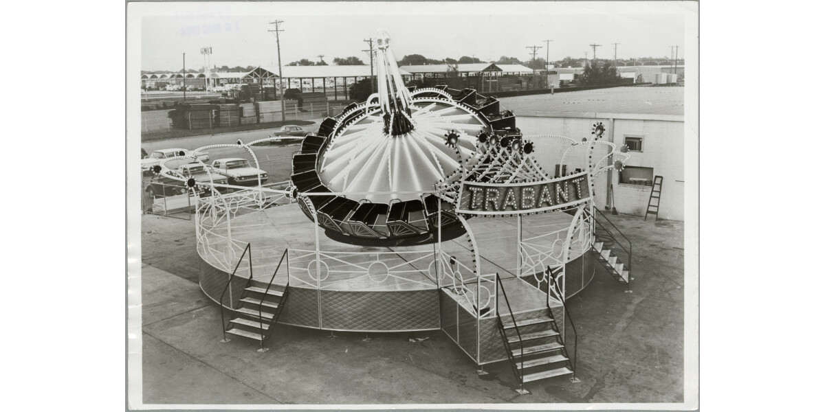 Trabant ride at the Industries Fair | discoverywall.nz