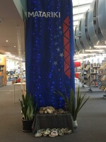 Matariki library display