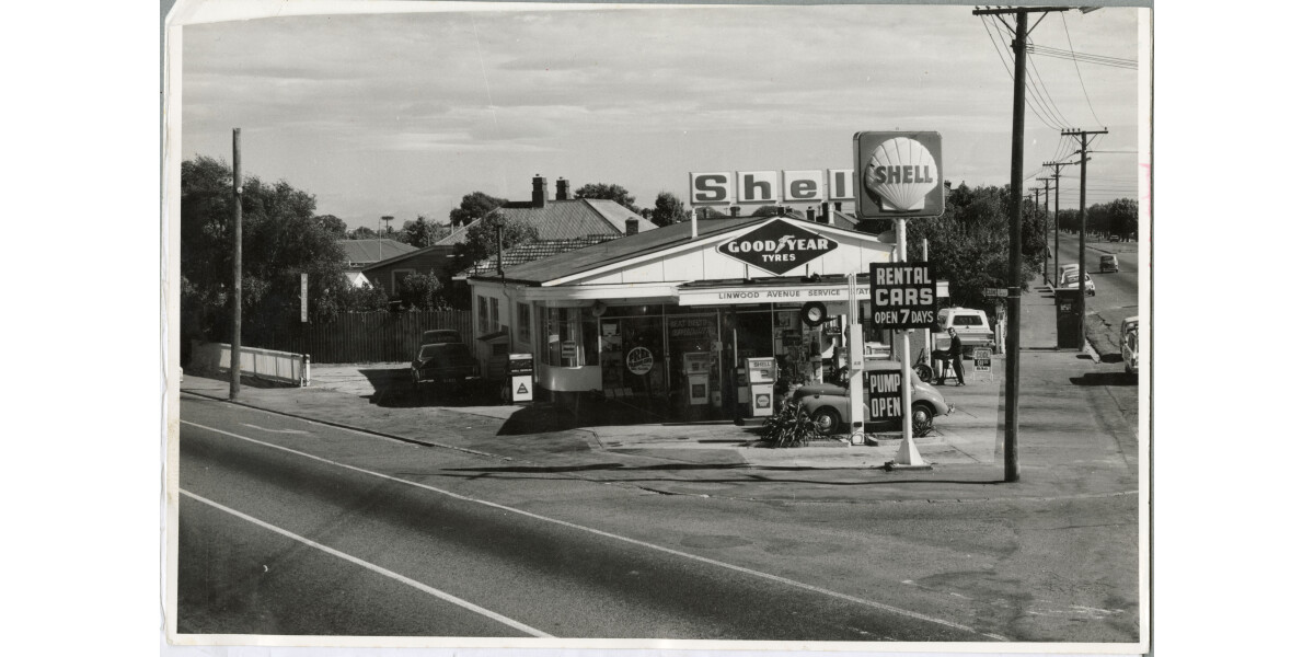 Linwood Avenue Service Station discoverywall.nz