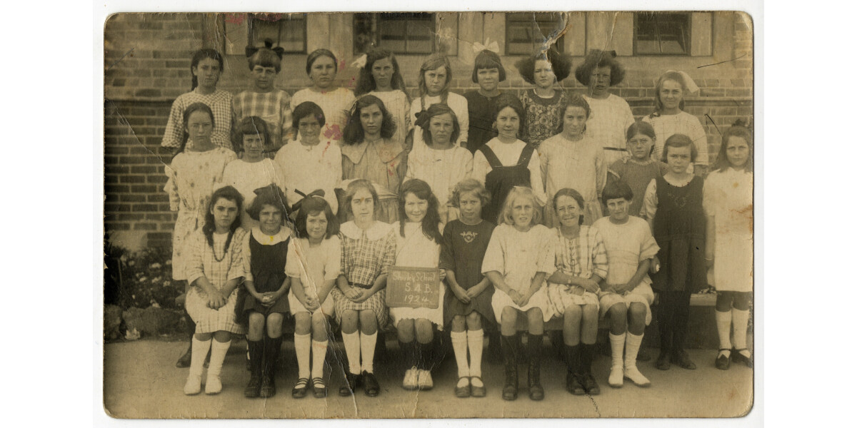 Shirley School, Standard 4B, 1924 discoverywall.nz