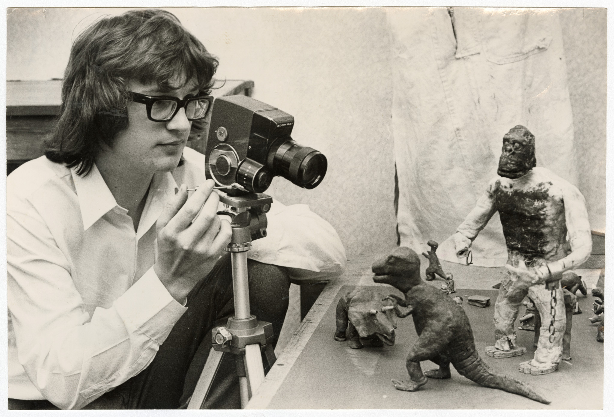 Amateur film-maker Kenneth Clark