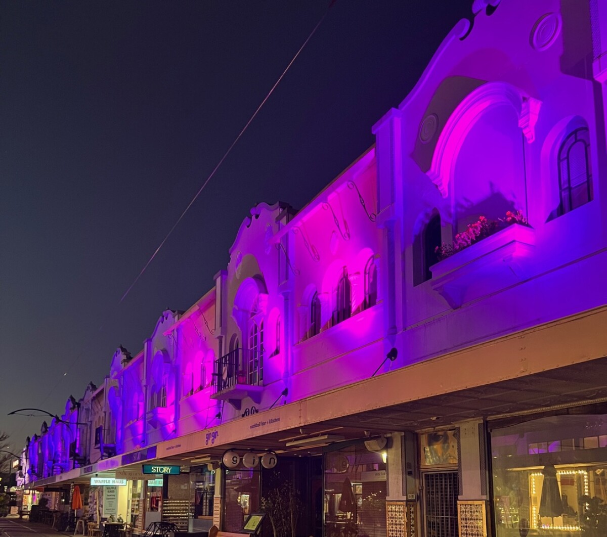 Lights in New Regent Street