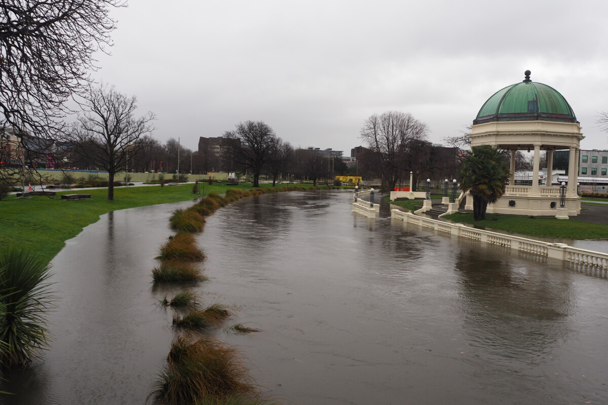 Flooded Avon River