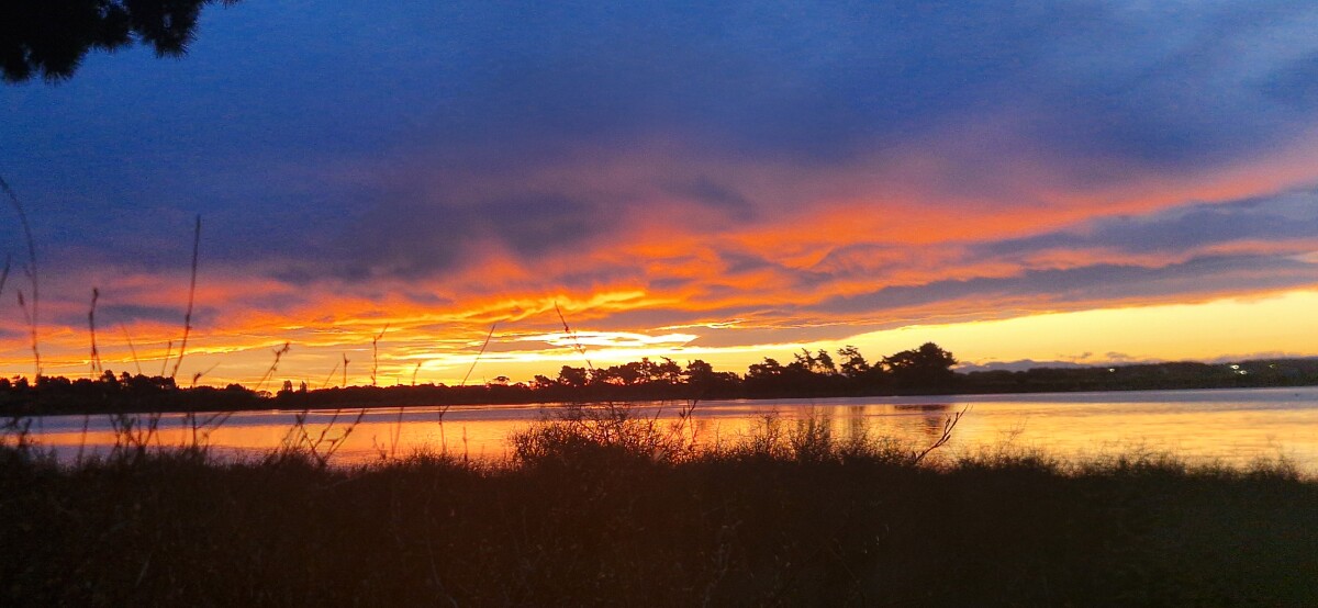 Sunset at the estuary