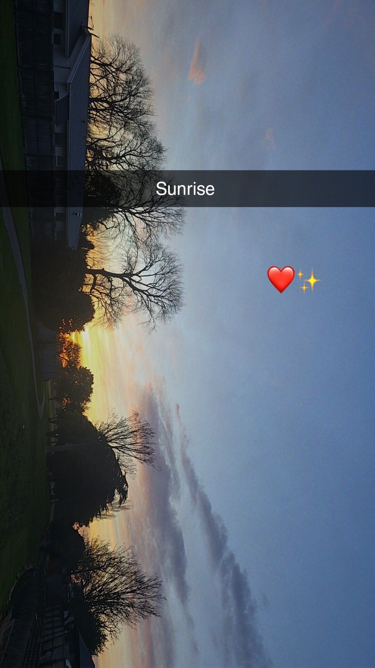 Sunrise start