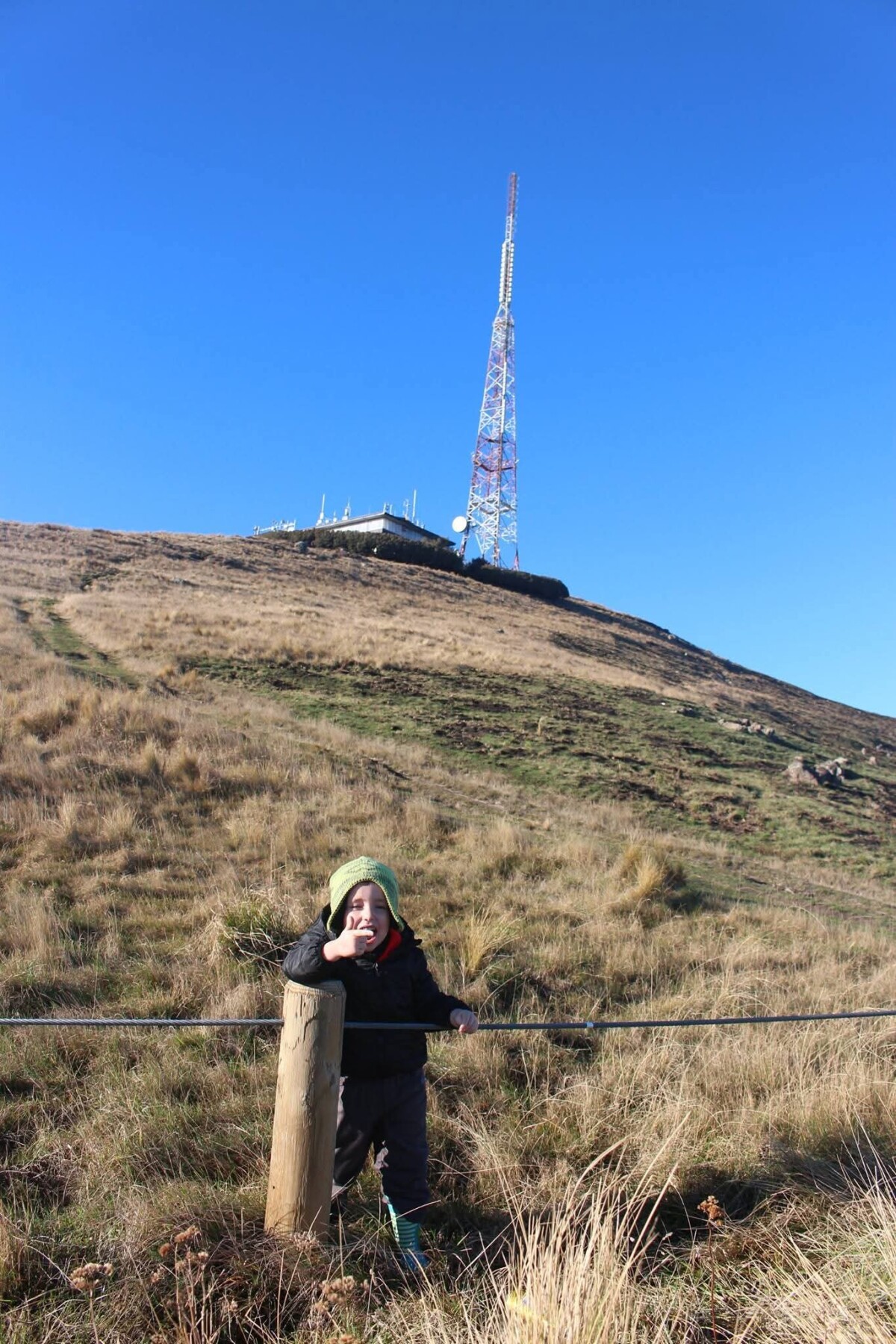 Sunny winter day at the Sugarloaf