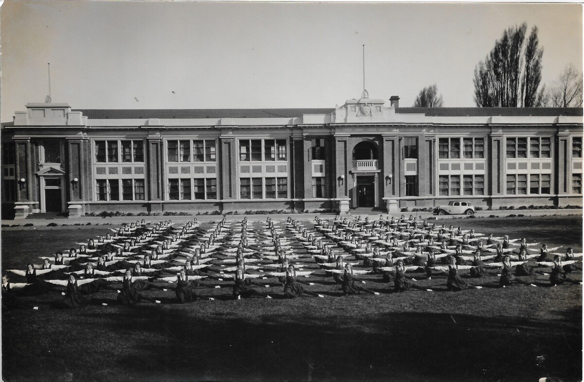 Avonside Girls' High School drill display