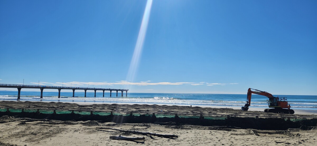 New Brighton beach restoration