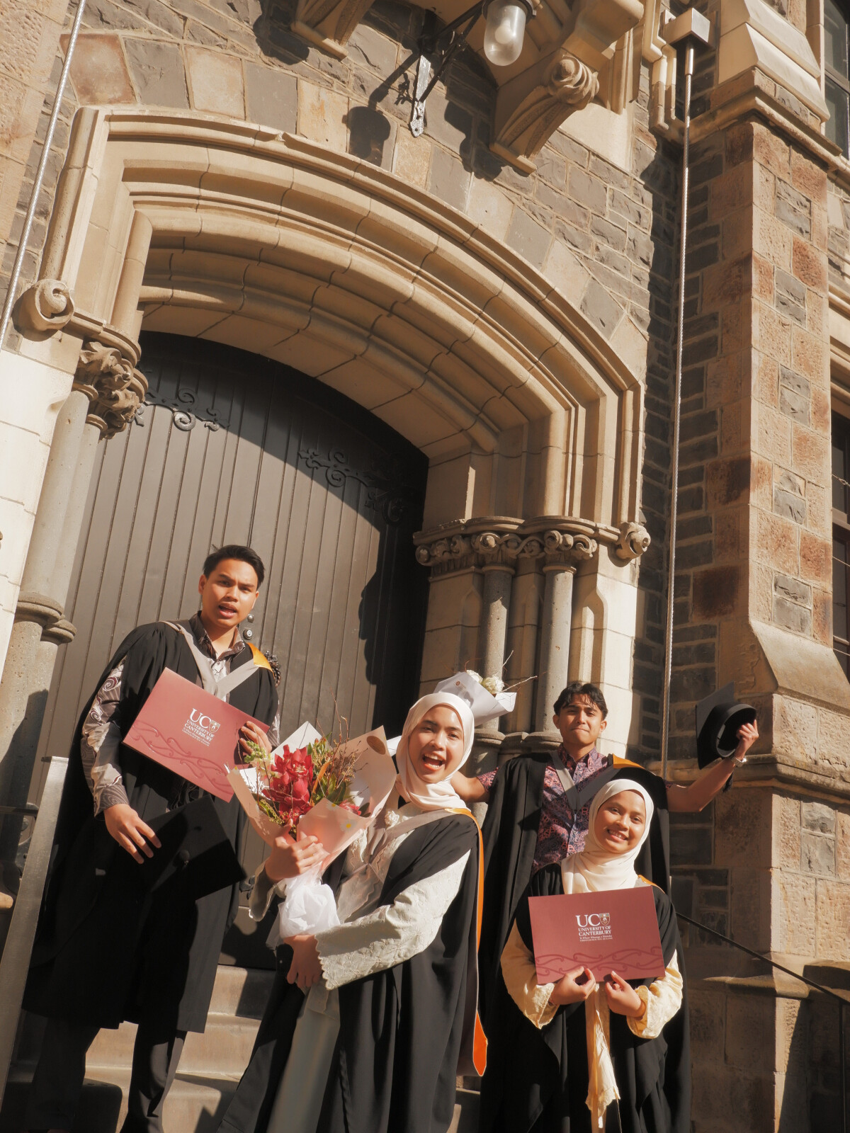 Graduates at the Arts Centre