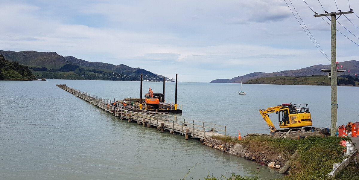 Governors Bay Jetty restoration