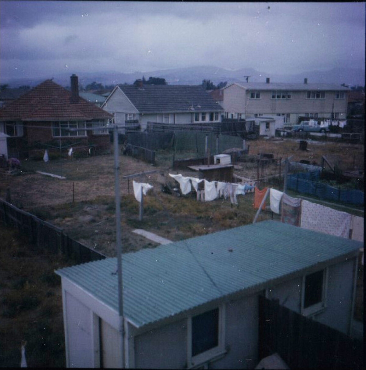 Back gardens Aranui, Hampshire Street and Eureka Streets