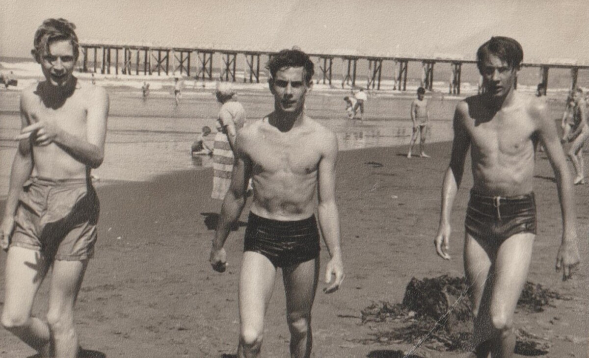 Summer day at New Brighton Beach