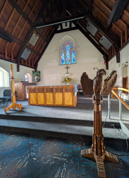 Sanctuary of St Mark's Anglican Church, Opawa