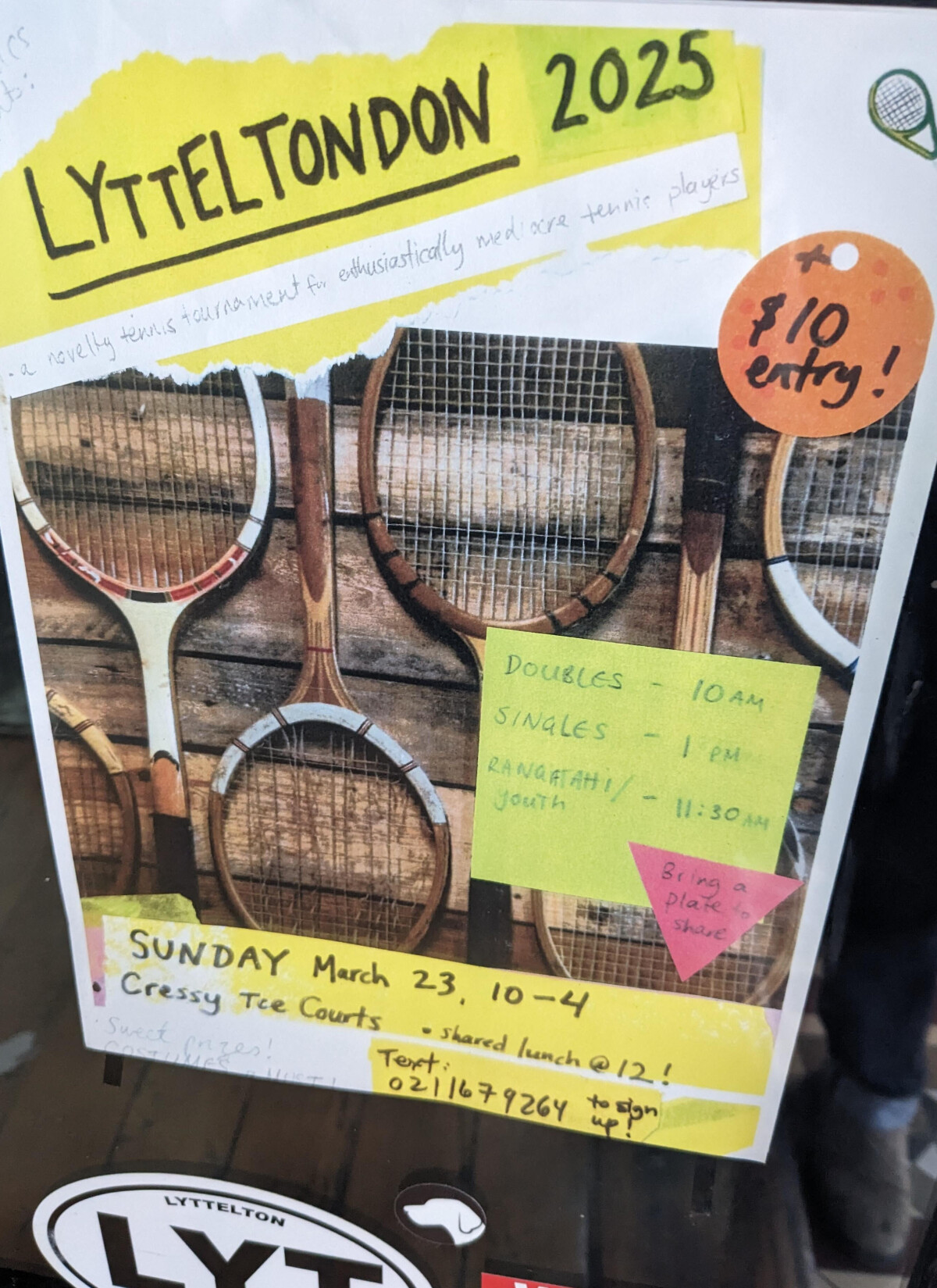 Lytteltondon 2025 poster