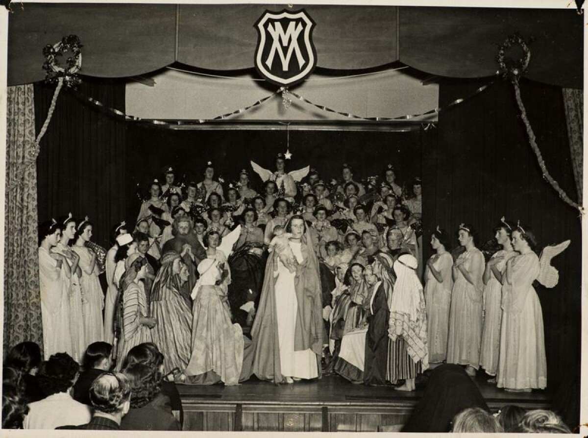 Villa Maria College Christmas pageant