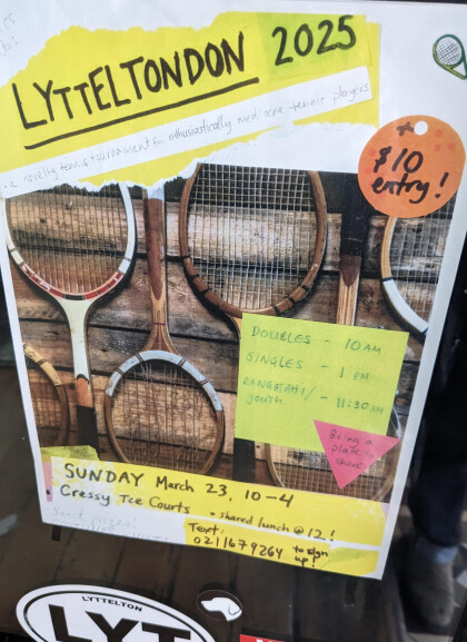 Lytteltondon 2025 poster