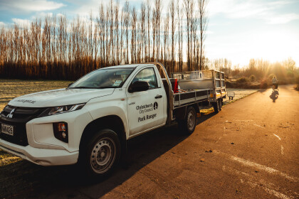 Christchurch City Council Park Ranger ute