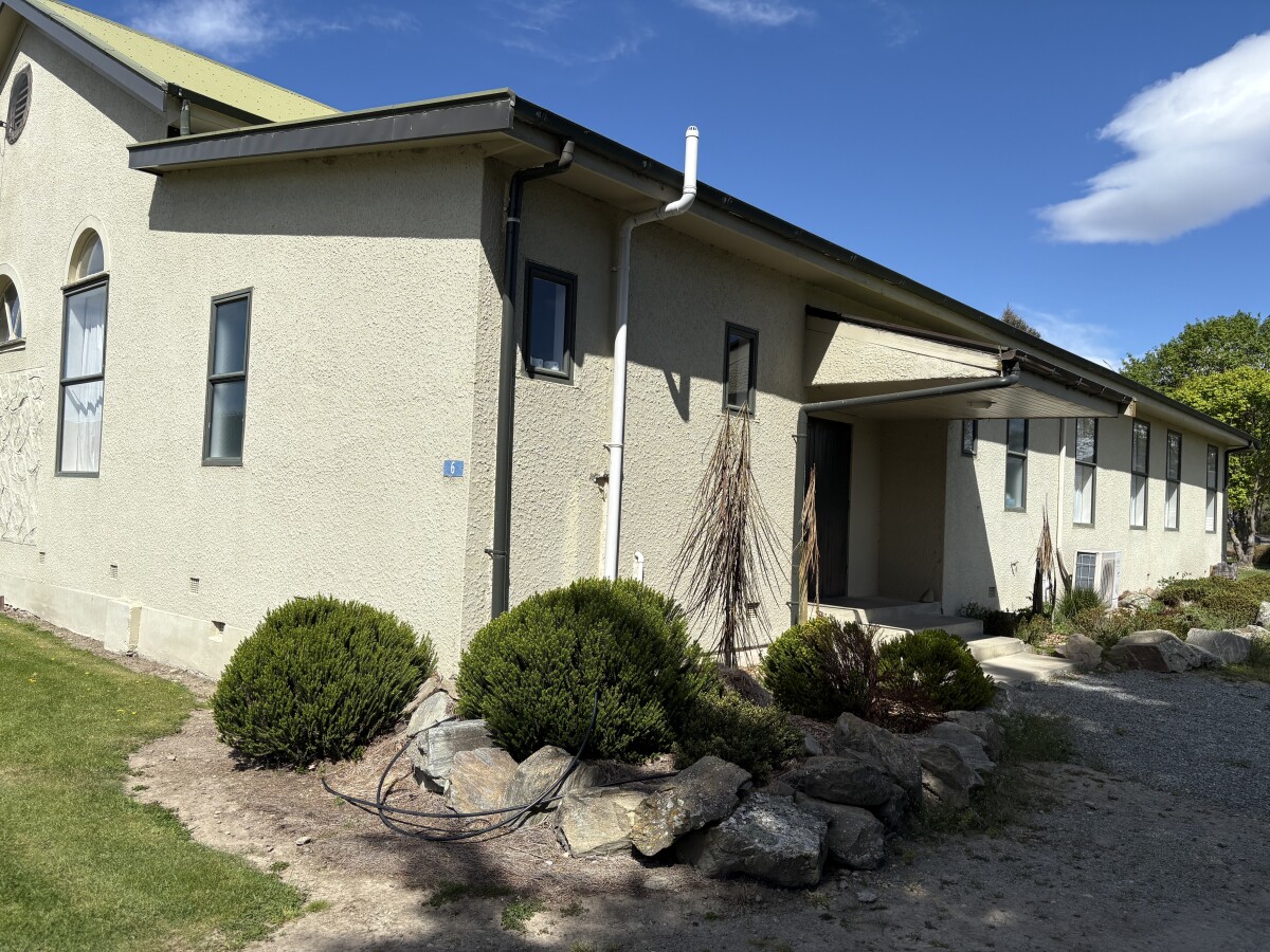 Albury Community Hall entrance