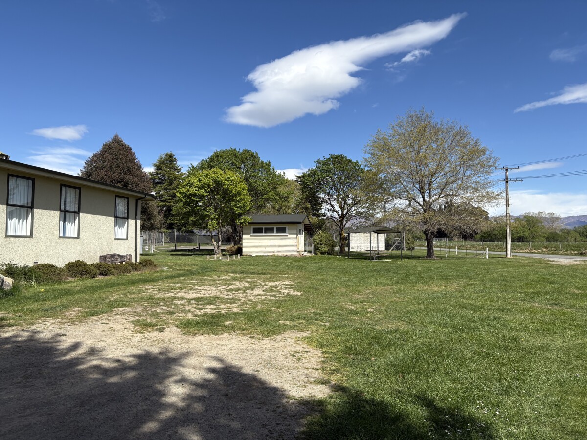 Outside Albury Community Hall