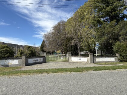 Albury School gates