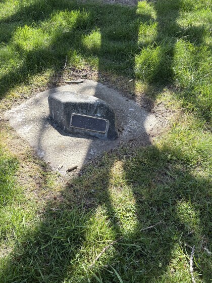 William George Barber commemorative plaque