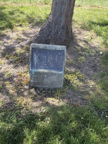 Mackenzie Country Council centennial plaque