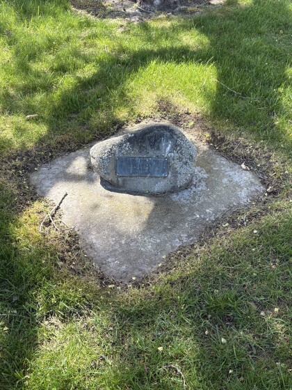 T.G. McVey commemorative plaque