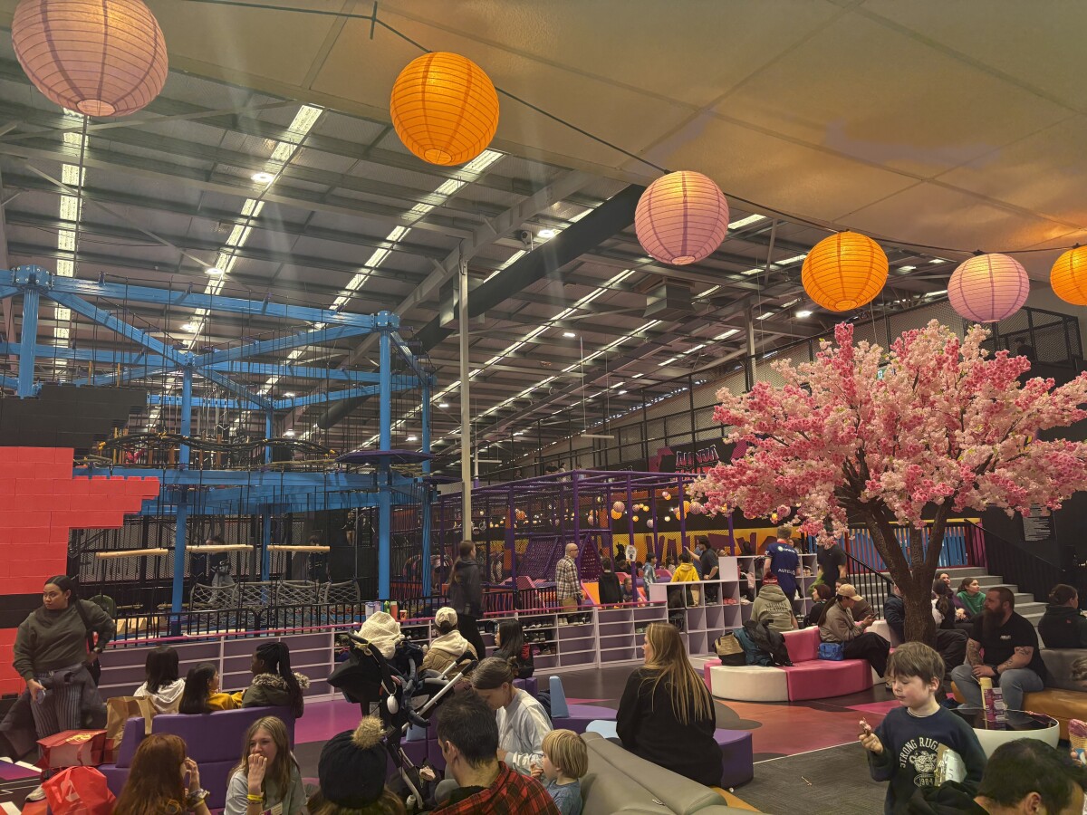 Ninja Valley decorations