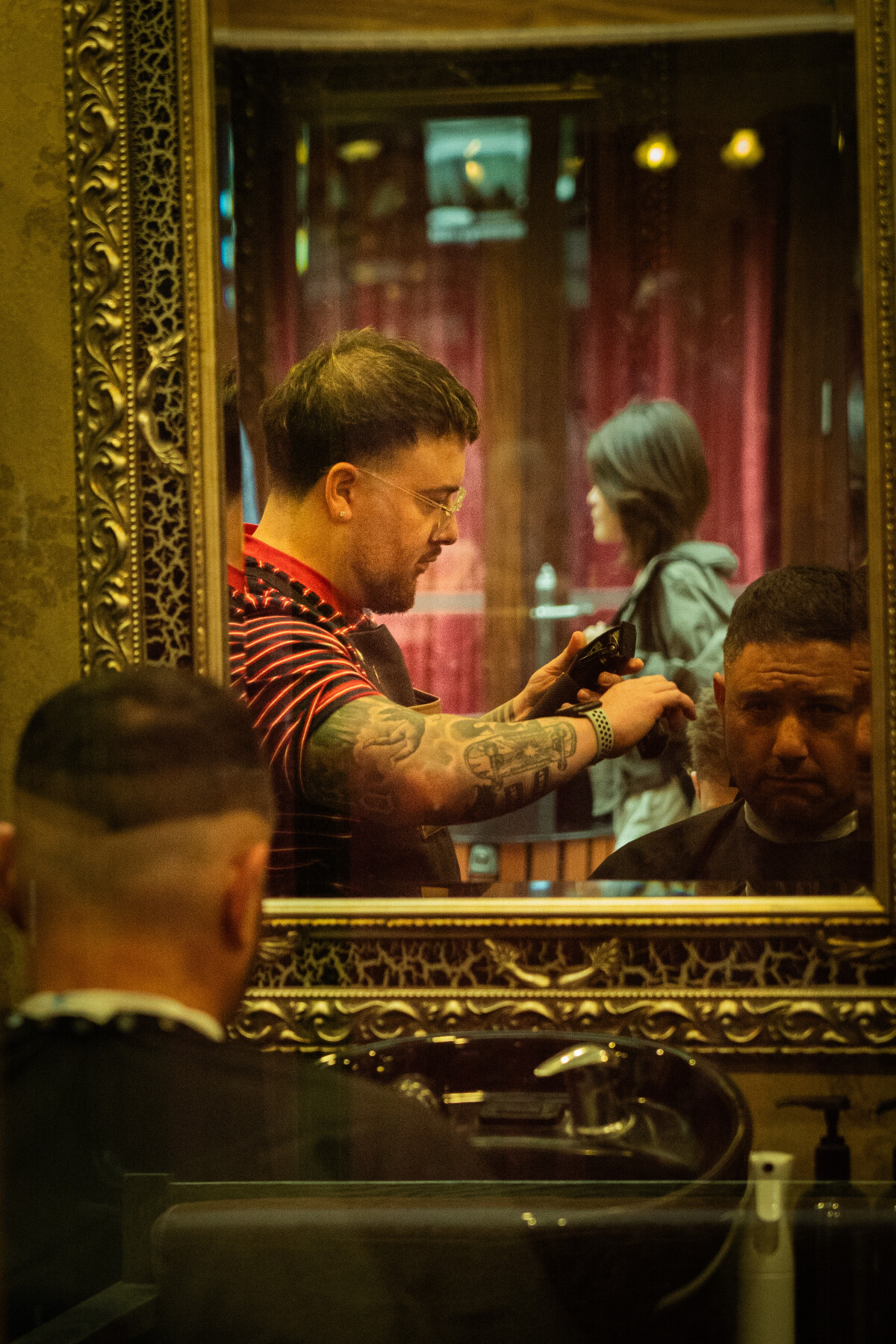 Fresh cut at the barbers