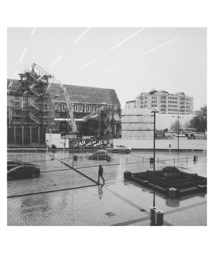 ChristChurch Cathedral under reconstruction