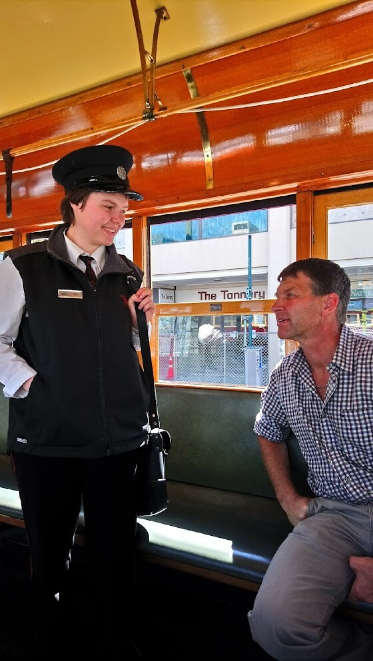 Rata the tram conductor