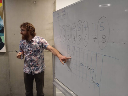 Ross Atkins at Oceania MathsJam Gathering 2019