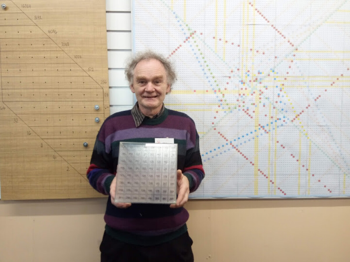 Michael Linton at Oceania MathsJam Gathering 2021