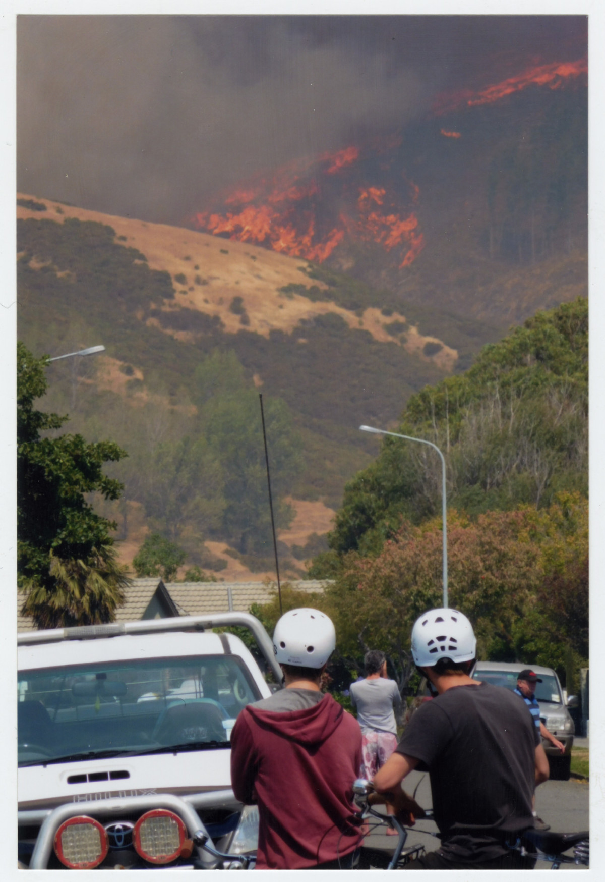 Port Hills Fires February 2017 Discoverywallnz