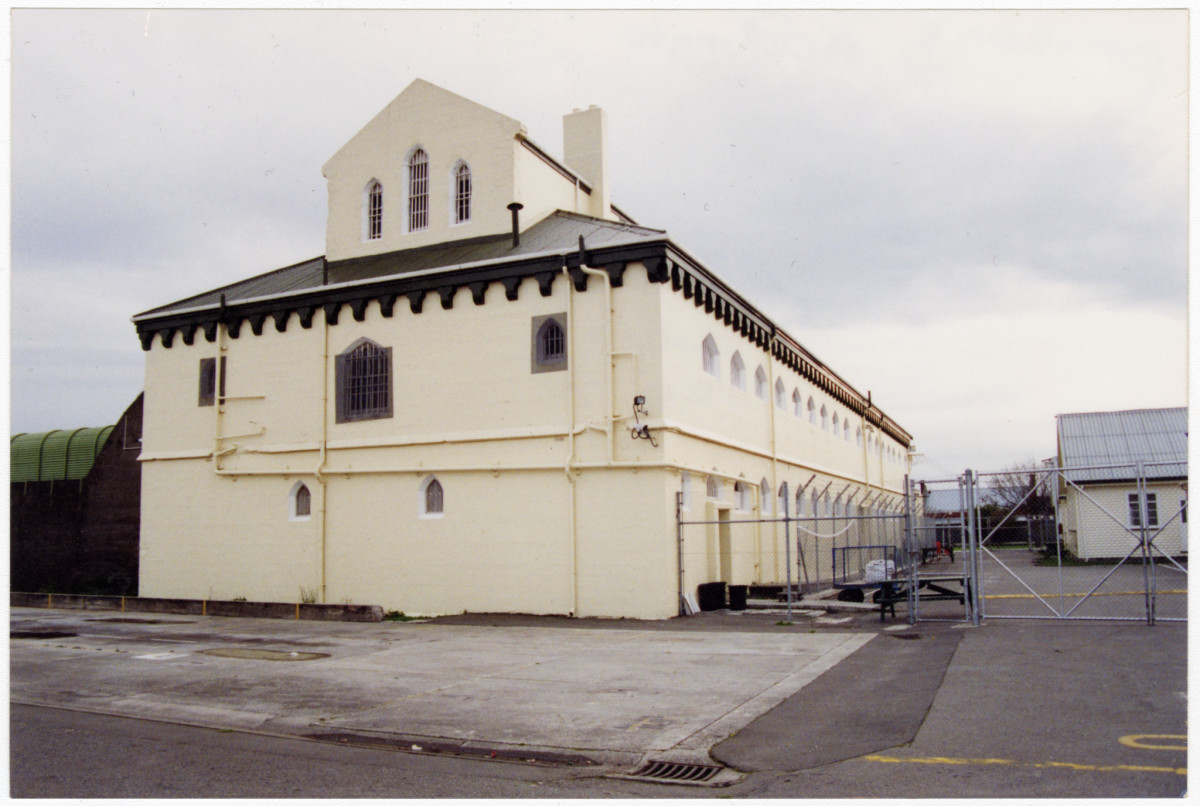 Addington Prison during a riot | discoverywall.nz
