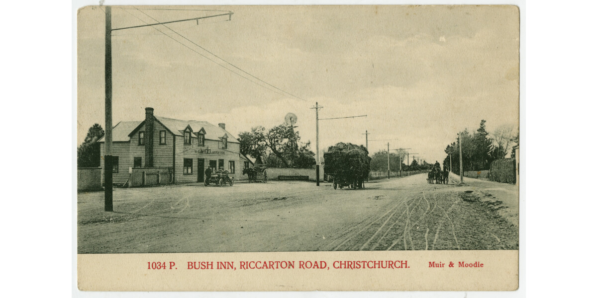 Bush Inn, Riccarton Road, Christchurch | discoverywall.nz