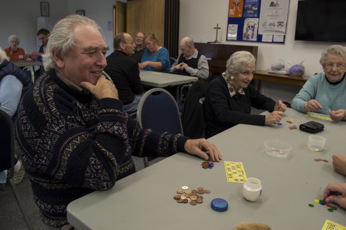 Senior Citizens Society bingo, Christchurch North Methodist Parish...