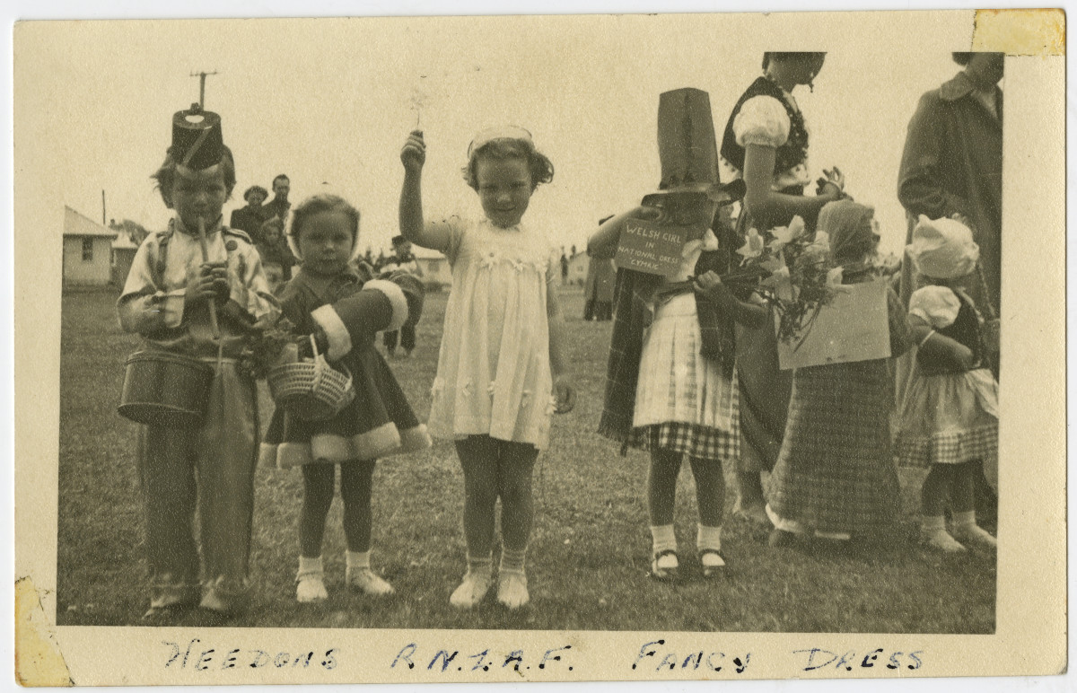Fancy dress party. 1949. Entry by Wendy Murray in the 2017 Christchurch City Libraries Photo Hunt. CC BY-NC-SA 4.0. CCL-PH17-118