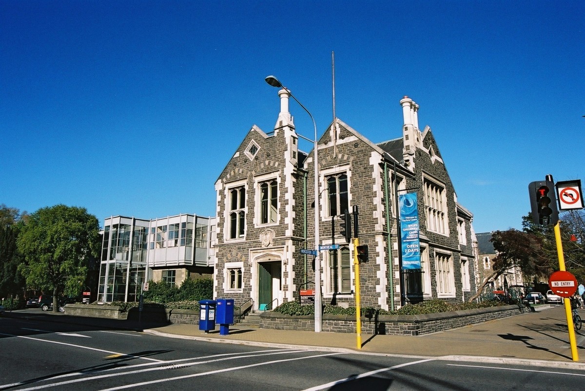 Registry Corner, Christchurch Arts Centre discoverywall.nz