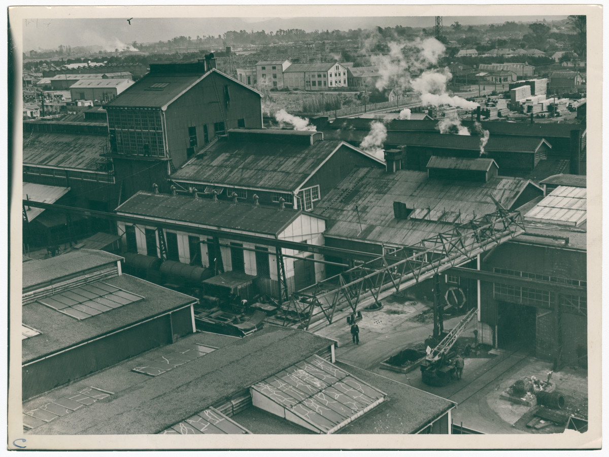 Addington Railway buildings discoverywall.nz