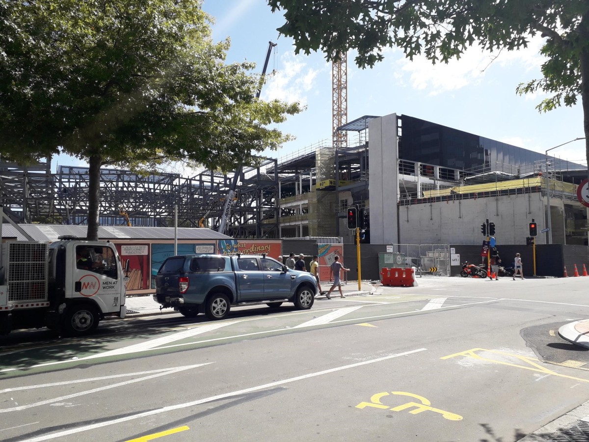 Convention Centre building site | discoverywall.nz