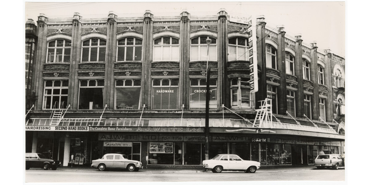 A. J. Whites furnishing store discoverywall.nz