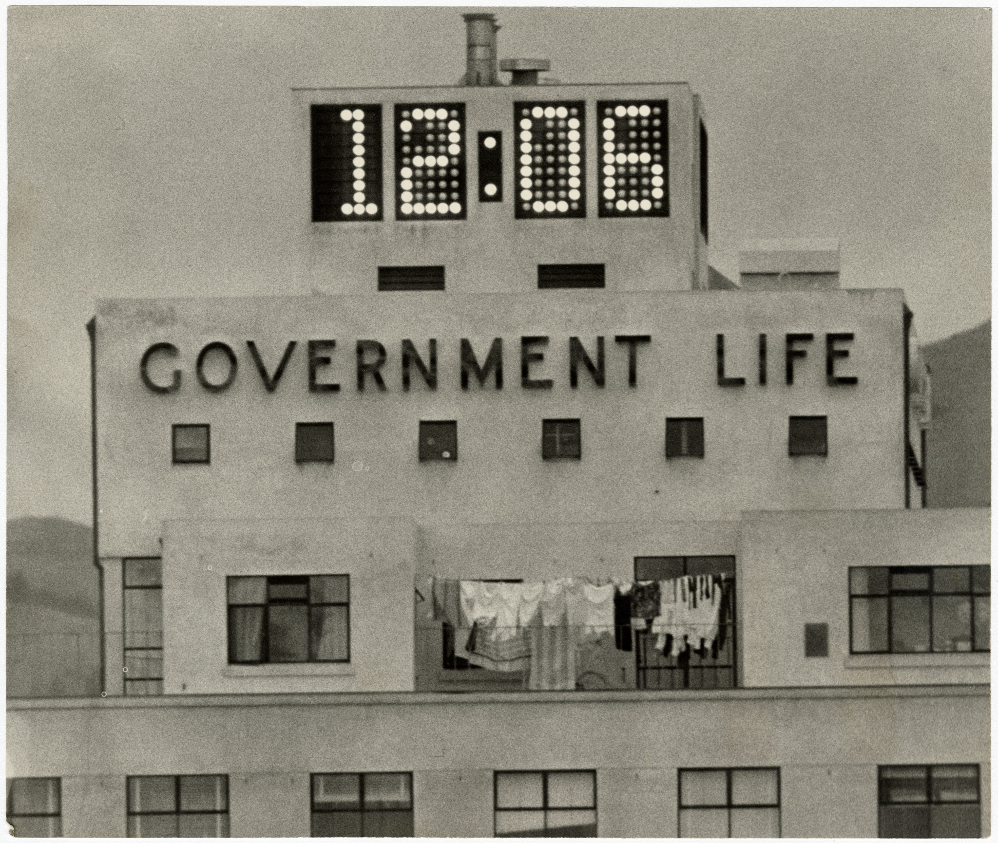 Government Life building clock