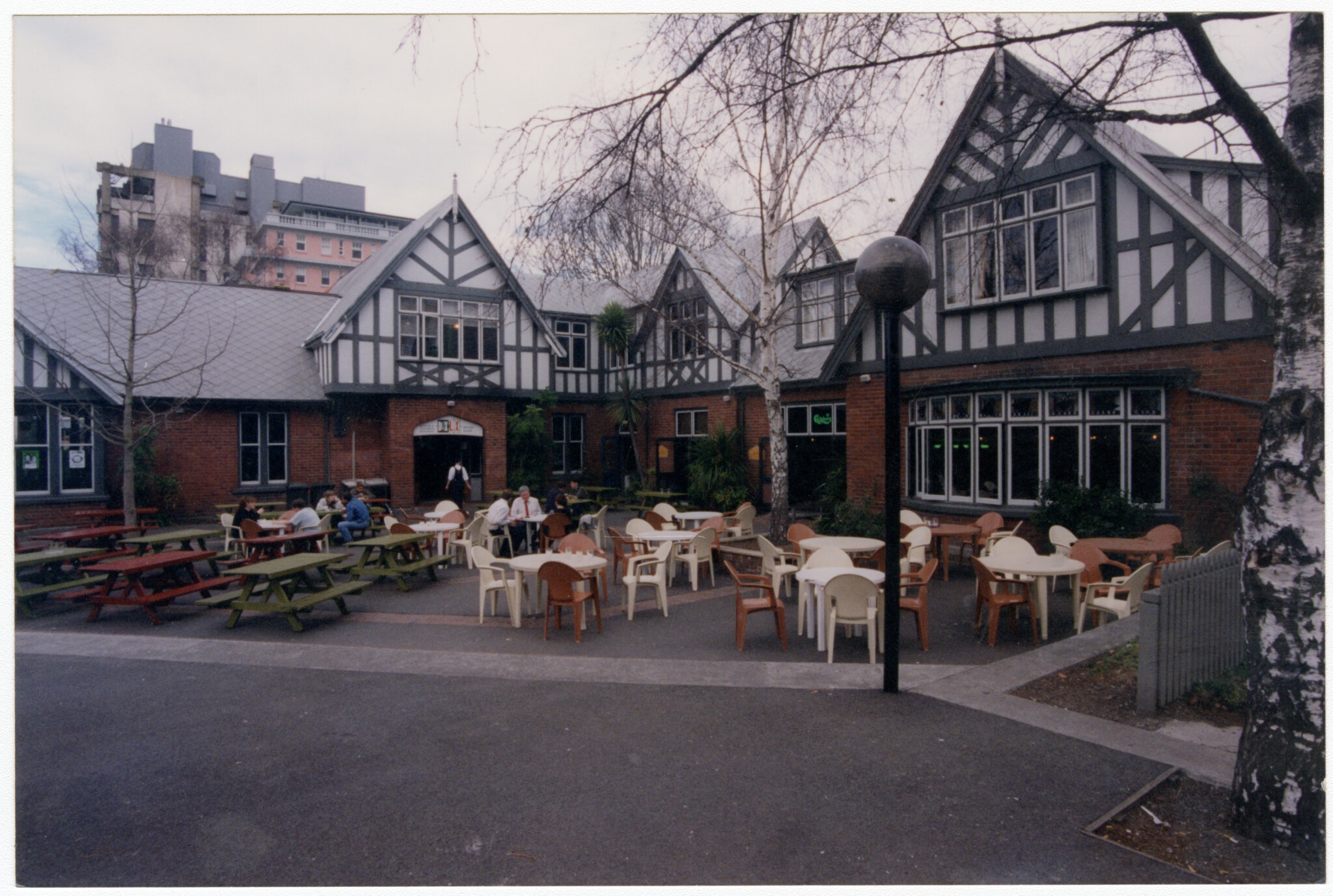 Dux de Lux courtyard Picturing Canterbury Christchurch City